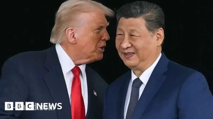 Trump and Xi’s Brief 73-Second Meeting Captures Global Attention