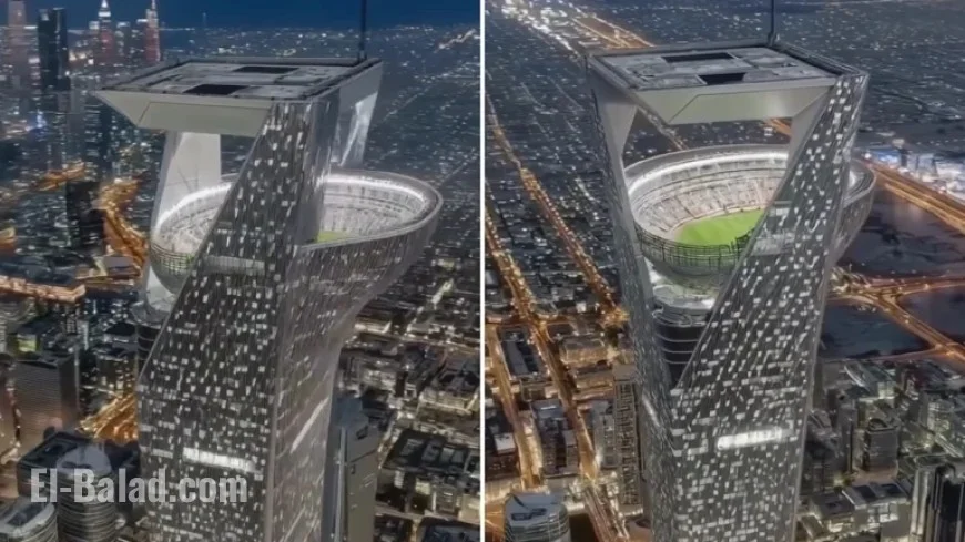 Saudi Arabia Denies World Cup Stadium Plan atop Skyscraper
