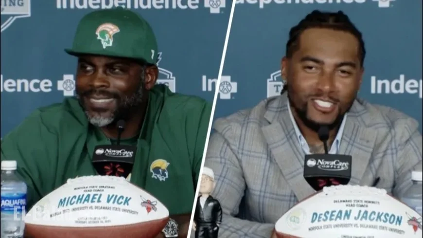 Michael Vick vs DeSean Jackson: HBCU coaches collide as Norfolk State faces Delaware State in Philadelphia