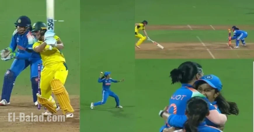 Jemimah Rodrigues’ Stunning Throw Runs Out Tahlia McGrath in World Cup Semis