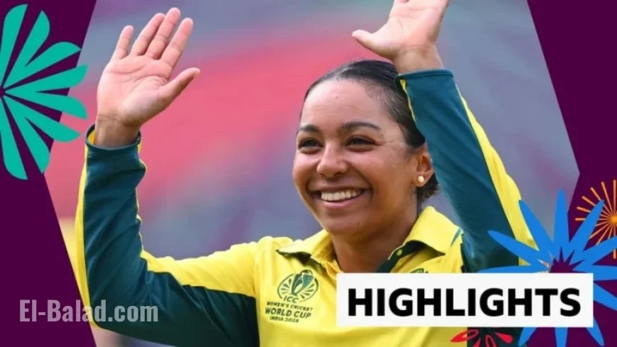 Australia vs South Africa: Key Highlights from Women’s Cricket World Cup