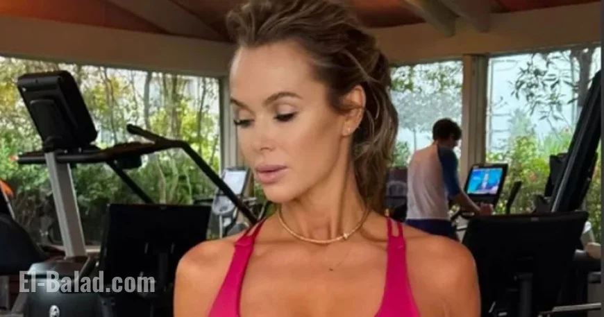 Amanda Holden Beats Jet Lag with Stunning Gym Session in Sports Bra
