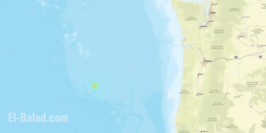 Earthquake Strikes Off Oregon Coast Near Newport