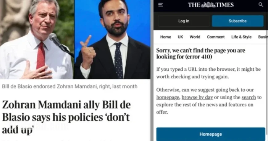 London Newspaper’s Mishap: Flawed Story on New York’s Zohran Mamdani