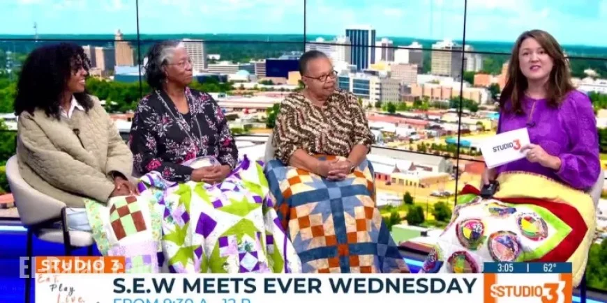 “Quilting Group ‘Sew Every Wednesday’ Showcased at National Folk Festival”