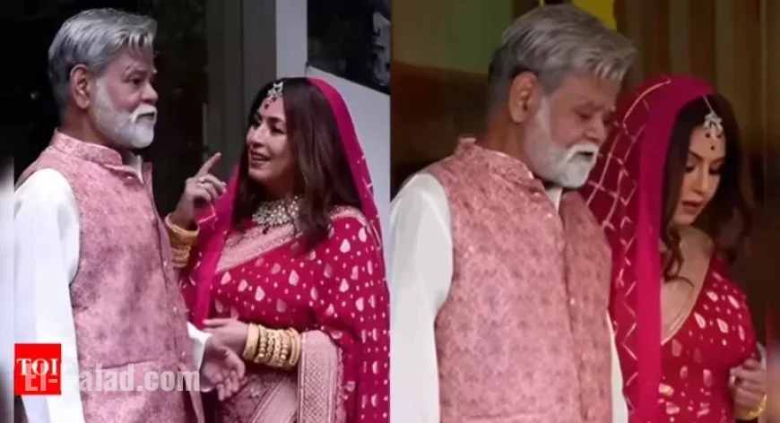 Mahima Chaudhry and Sanjay Mishra Stun the Web as Bride and Groom
