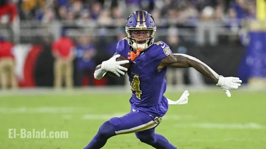 Zay Flowers Heads Home: Ravens WR Draws Spotlight Ahead of Thursday Night Test in Miami