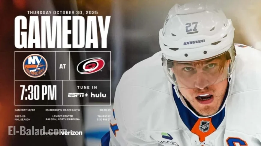 Islanders Face Hurricanes: Exciting Matchup Preview