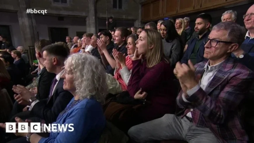 Question Time Audience Responds to Andrew Losing ‘Prince’ Title