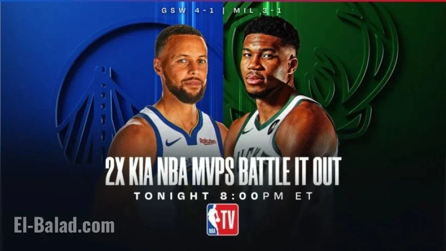 Warriors-Bucks and Heat-Spurs: Key Highlights and Live Updates