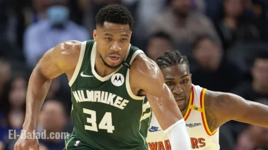 Bucks and Warriors Reveal Thursday Game Starting Lineups