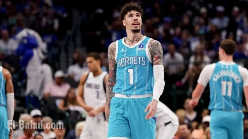 Hornets’ Ball Fined $35K for Obscene Gesture at Referee in Defeat