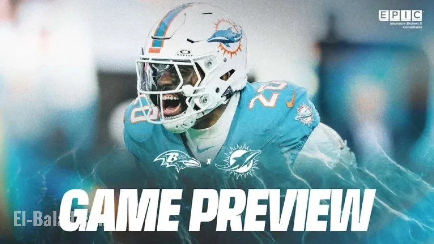 Miami Dolphins to Face Baltimore Ravens in Exciting NFL Showdown