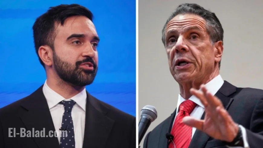 Zohran Mamdani Leads Andrew Cuomo by 25 Points in NYC Mayoral Poll