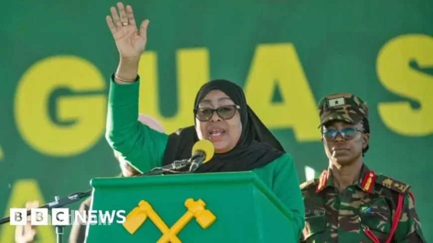Tanzania’s Election Resembles Coronation for President Samia Suluhu Hassan