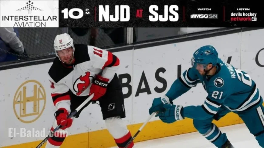 Devils Aim for Complete Sweep Against Sharks | Preview