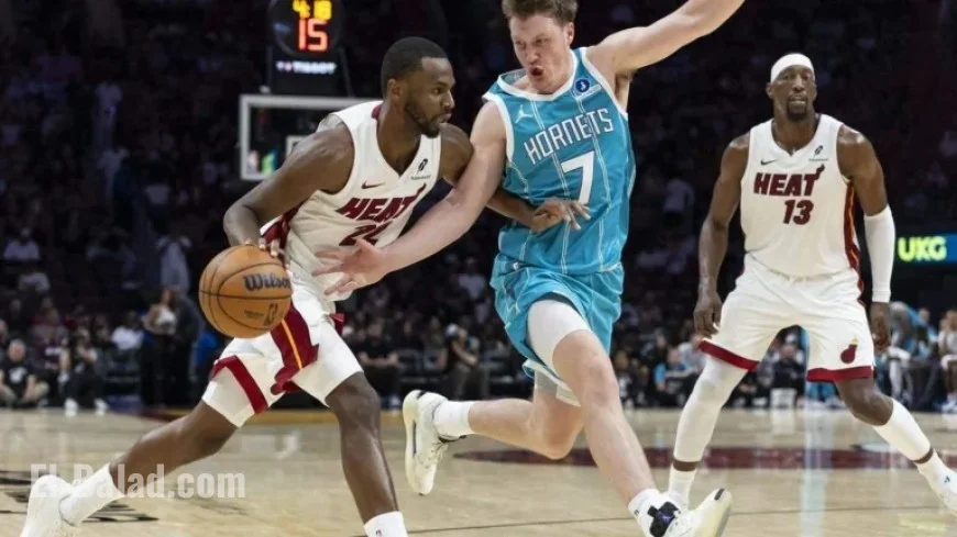 Comfortable Wiggins Shines; Powell Doubtful; Jaquez, Mitchell Spark Heat Victory