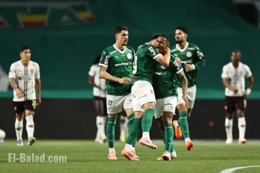 Palmeiras Dominate First Half, Stuns LDU Quito with Two Goals in Copa Libertadores