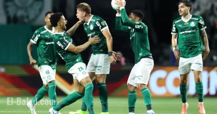 Watch Palmeiras Score Against LDU in First Half Highlights