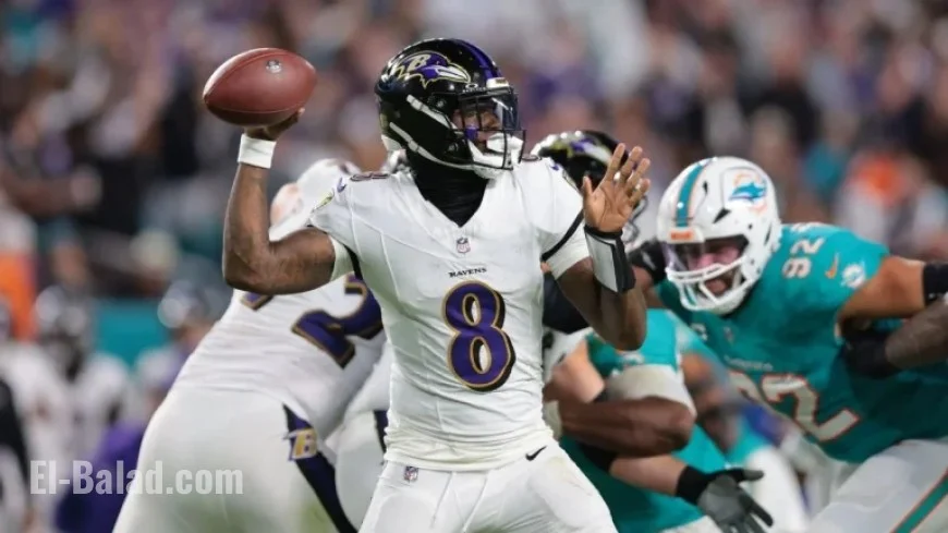 Lamar Jackson Shines as Ravens Dominate Dolphins