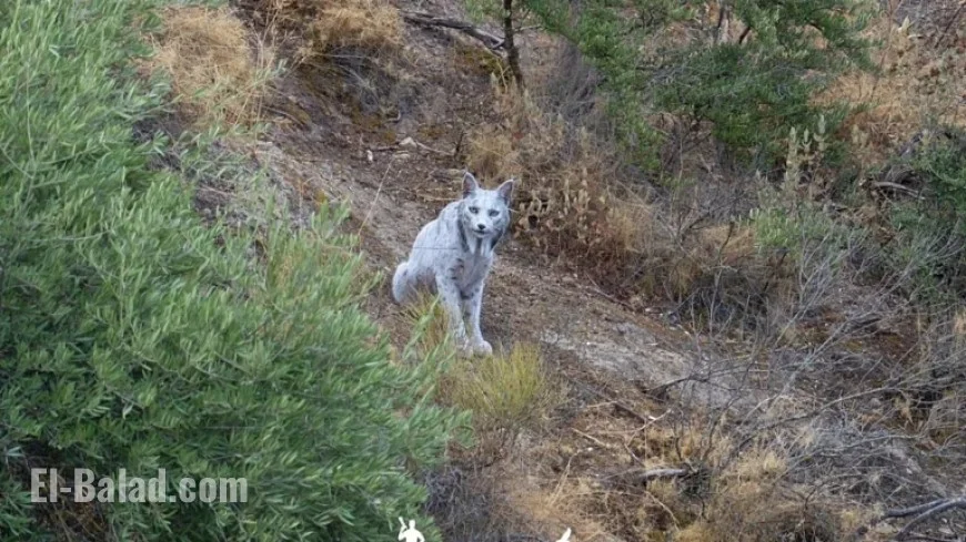 Photographer Captures Rare Leucistic Iberian Lynx for the First Time