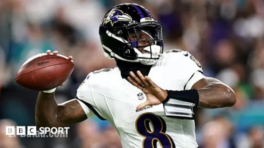 Lamar Jackson Propels Baltimore Ravens to Victory Over Miami Dolphins