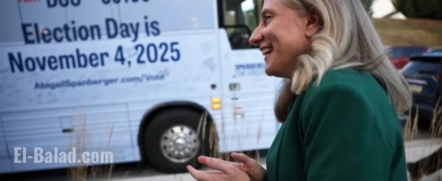 YouGov Polls Show Spanberger, Sherrill Leading in Virginia, New Jersey Elections