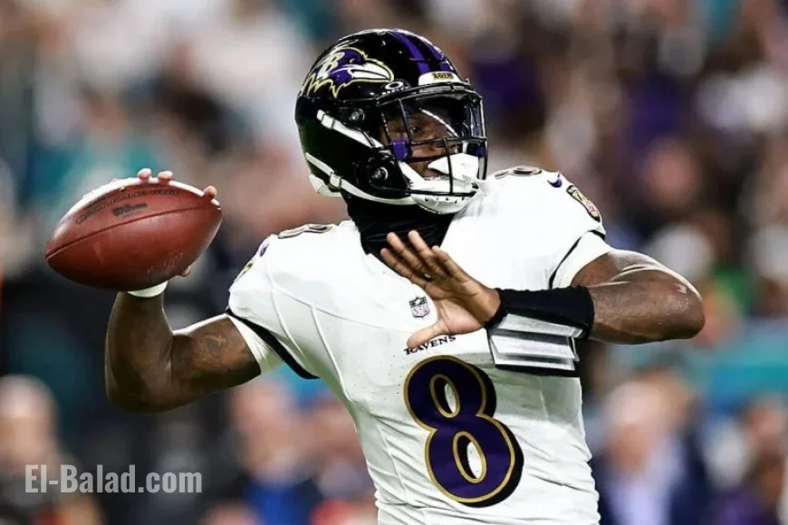 Lamar Jackson Shines with 4 TDs in Ravens vs. Dolphins Return