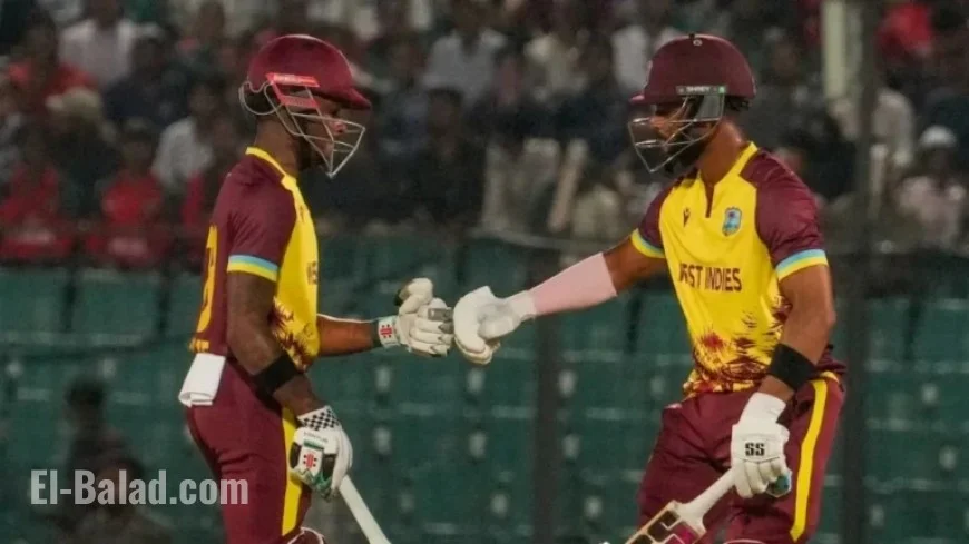 West Indies Clinch T20I Series Despite Tanzid’s Impressive 61