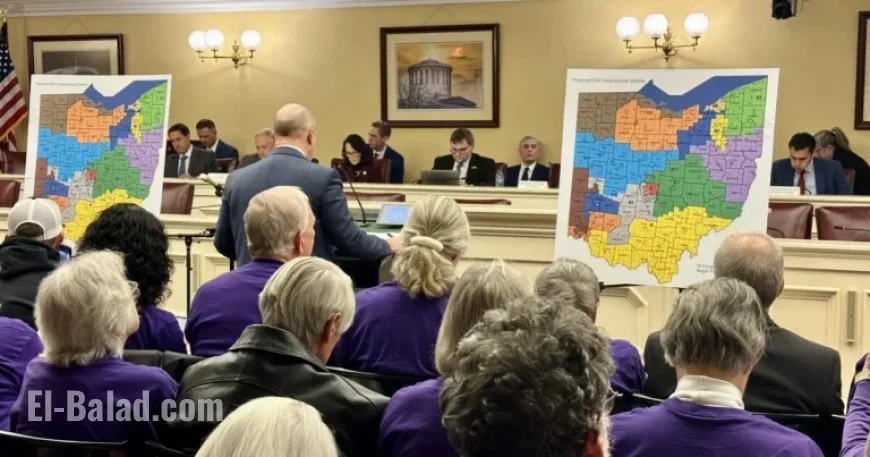 Ohio Redistricting Commission Unveils New Map Ahead of Deadline