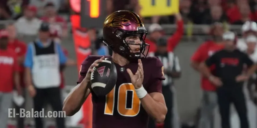 Arizona State QB Sam Leavitt sidelined for season, reports head coach