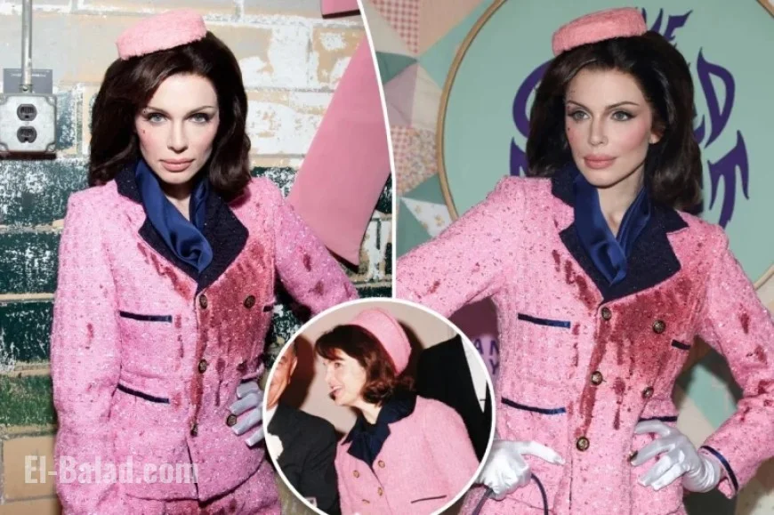 Julia Fox Stuns in Jackie Kennedy Costume Inspired by JFK Assassination