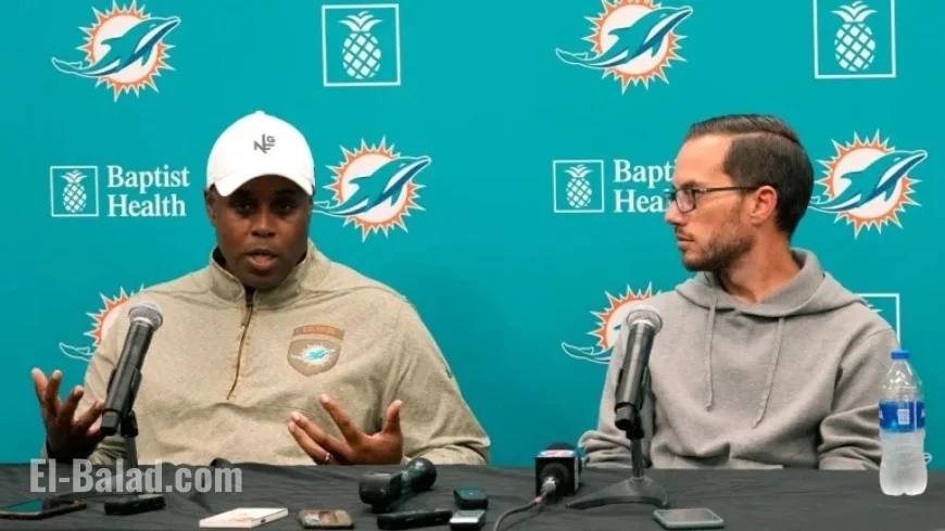 Dolphins Part Ways with GM Chris Grier; McDaniel to Complete Season
