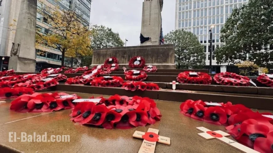 Explore Remembrance Sunday Ceremonies at Manchester Cenotaph