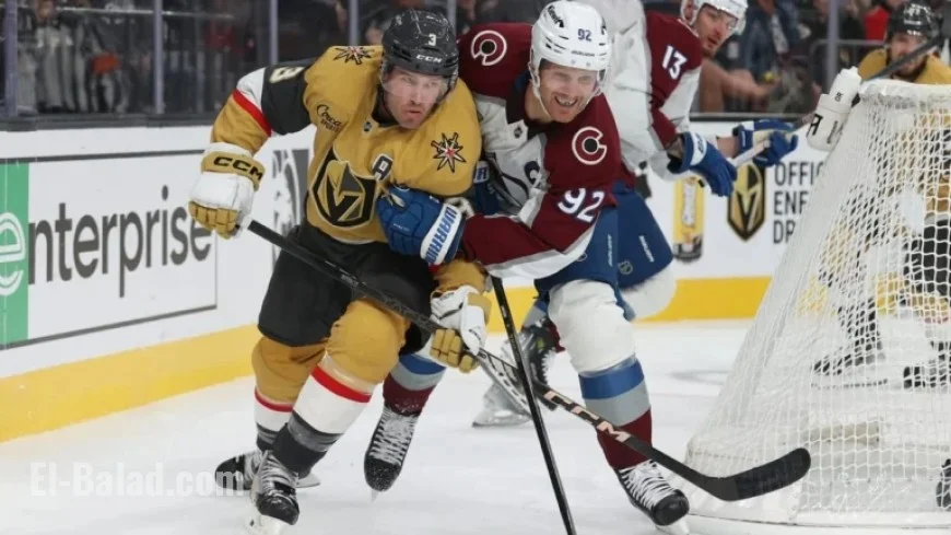 Avalanche and Golden Knights Face Off in Afternoon NHL Showdown
