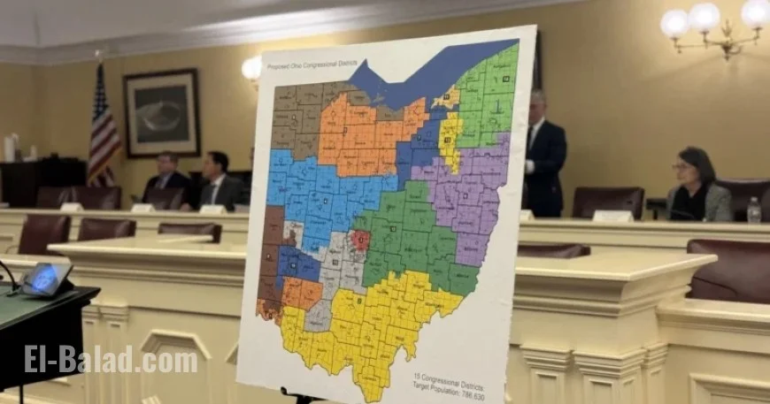 Ohio Unveils New Congressional Districts Map