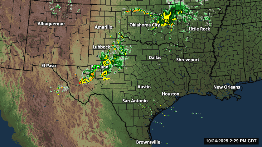 Austin, San Antonio, Dallas Weather: Stormy Friday for North Texas, Muggy Heat Farther South