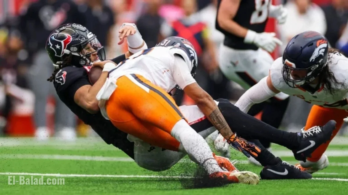 Image for Texans’ C.J. Stroud concussed after strong hit against Broncos