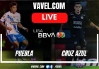 Live Score Updates: Puebla vs Cruz Azul in Liga MX Match