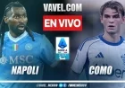 Live Serie A: Napoli vs Como Battle for Top Spot (0-0)