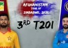 ZIM vs AFG live today: Afghanistan chase 3–0 sweep as Zimbabwe look for consolation win in Harare