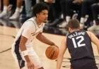 Spurs Rookie Dylan Harper Suffers Leg Injury in First Half Against Suns