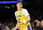 Lakers’ Jake LaRavia Turns Anthony Edwards’ Query into a Viral Caption