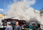 Rescue Efforts Ongoing as Medieval Tower Partially Collapses in Rome