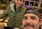 Eli Manning Visits Morris County Pizzeria, Poses with Giants Fan Owner