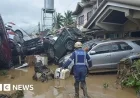 Typhoon Hits Philippines: Three Dead, Island Devastated