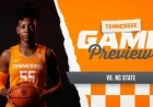 Lady Vols Face Off Against NC State in Top-10 Showdown