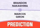 Brandon Nakashima vs Marcos Giron: 2025 ATP Athens Prediction