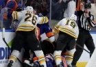 Islanders Retaliate After Bruins’ Zadorov Roughs Up Schaefer