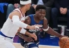 Anthony Edwards Returns, But Knicks Rout Wolves 137-114